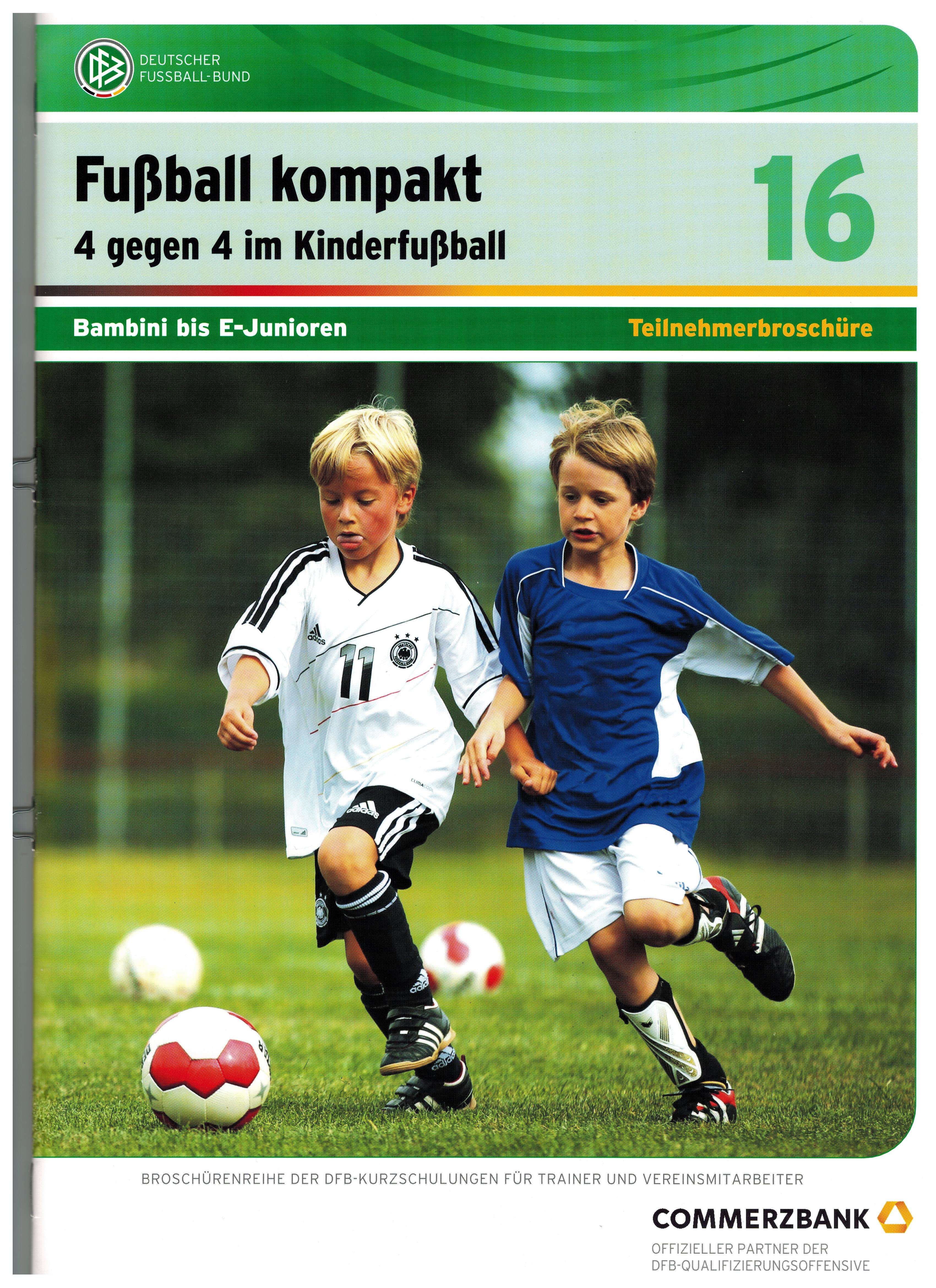 особенности немецкого детского футбола и упражнения 4 на 4